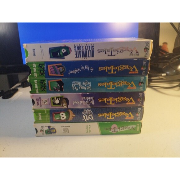VeggieTales VHS Tapes Lot of 6. Big Idea. Christian. - Picture 3 of 6